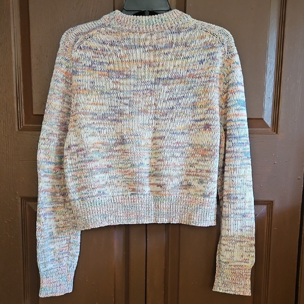 French Connection Cream Crew Neck Sweater - Picture 3 of 5